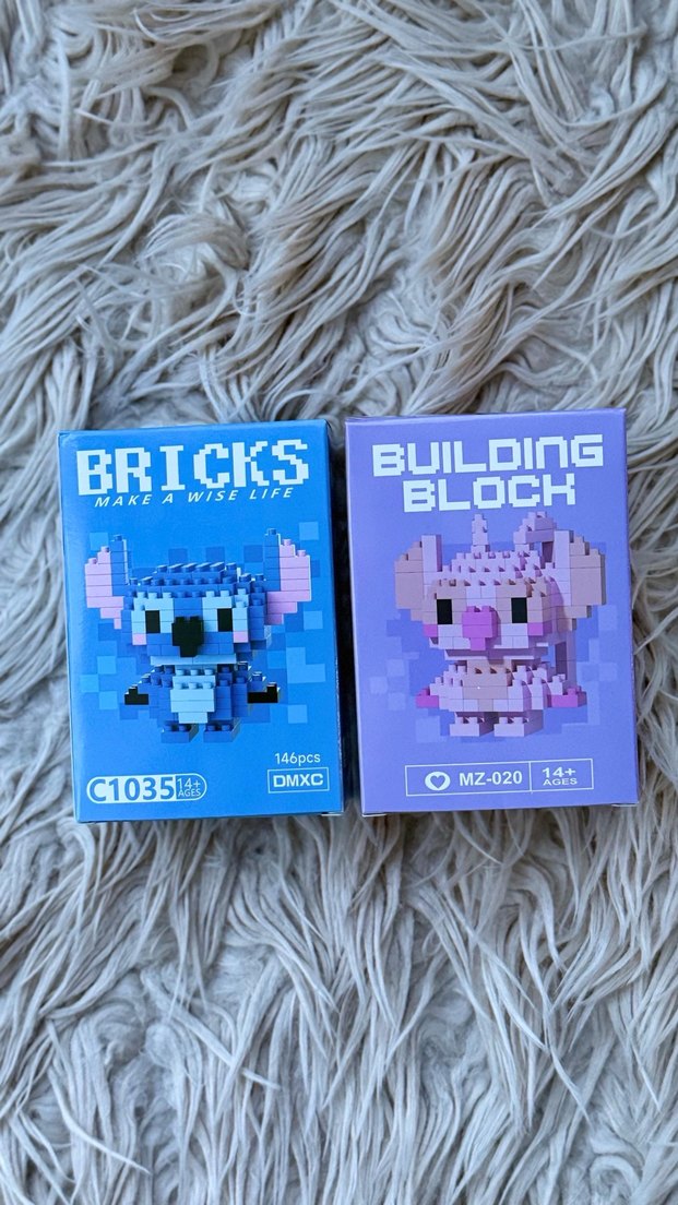 Renkli Lego Blok Setleri - Pembe ve Kırmızı - Görsel 2