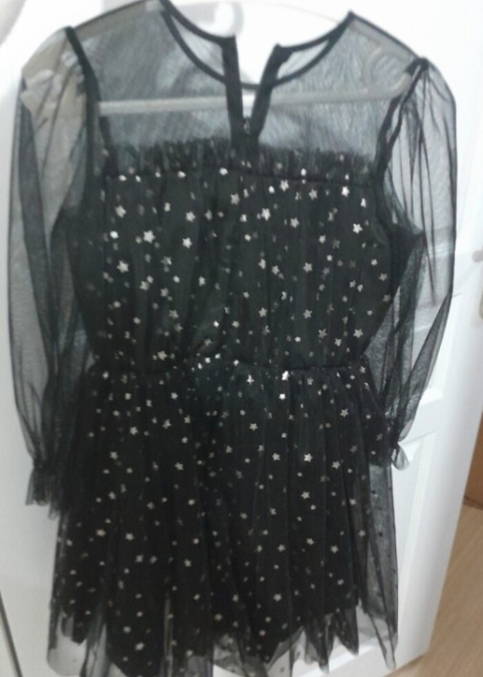 Boyner barbie siyah elbise - Görsel 2