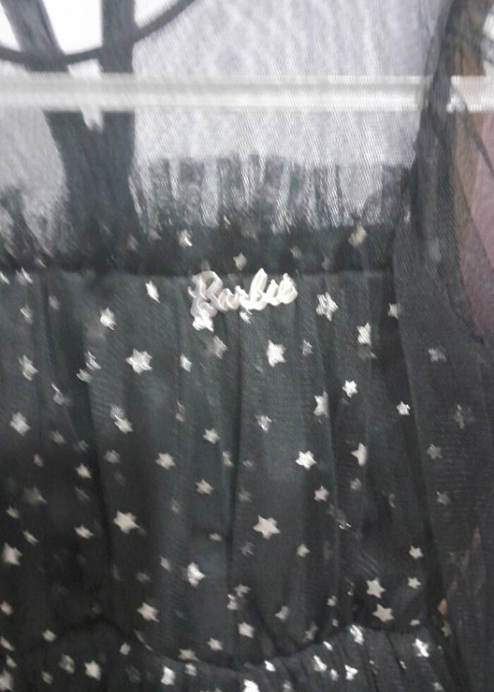 Boyner barbie siyah elbise - Görsel 3