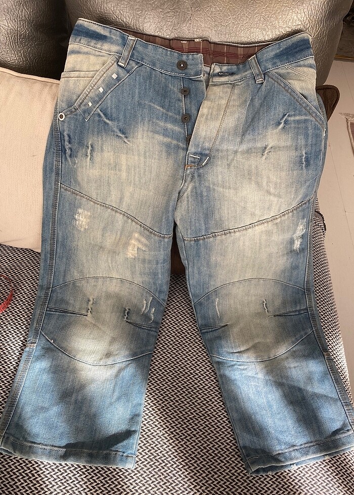 Kadın kot kapri - Görsel 3