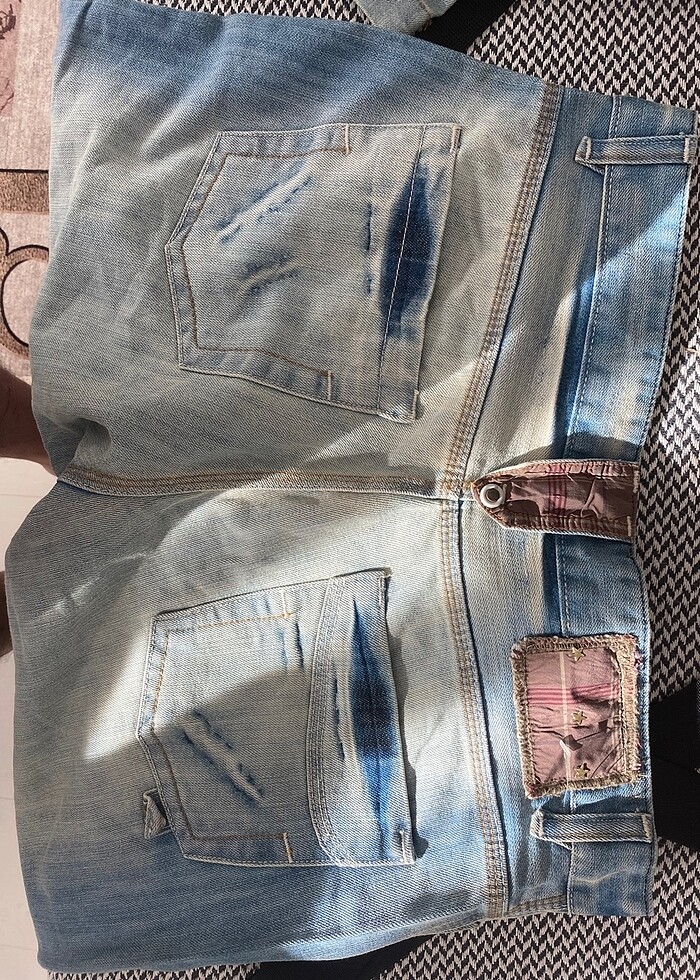 Kadın kot kapri - Görsel 2