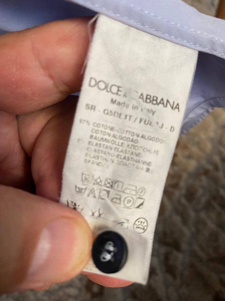 Dolce Gabbana Gold Erkek Gömlek - Görsel 3