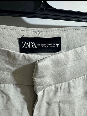 xs Beden gri Renk Zara pantolon