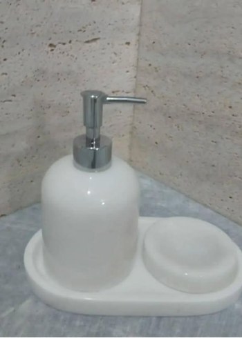 mermer Sıvı Sabunluk ve Sabunluk Seti