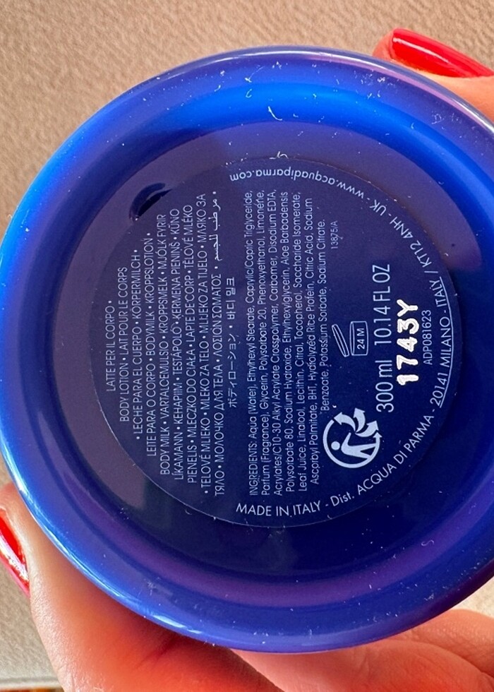 Acqua di Parma body lotion - Görsel 2