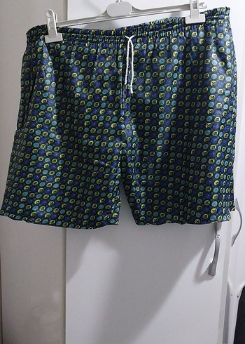 Renkli Desenli Mini Erkek Mayo Şort - Görsel 2