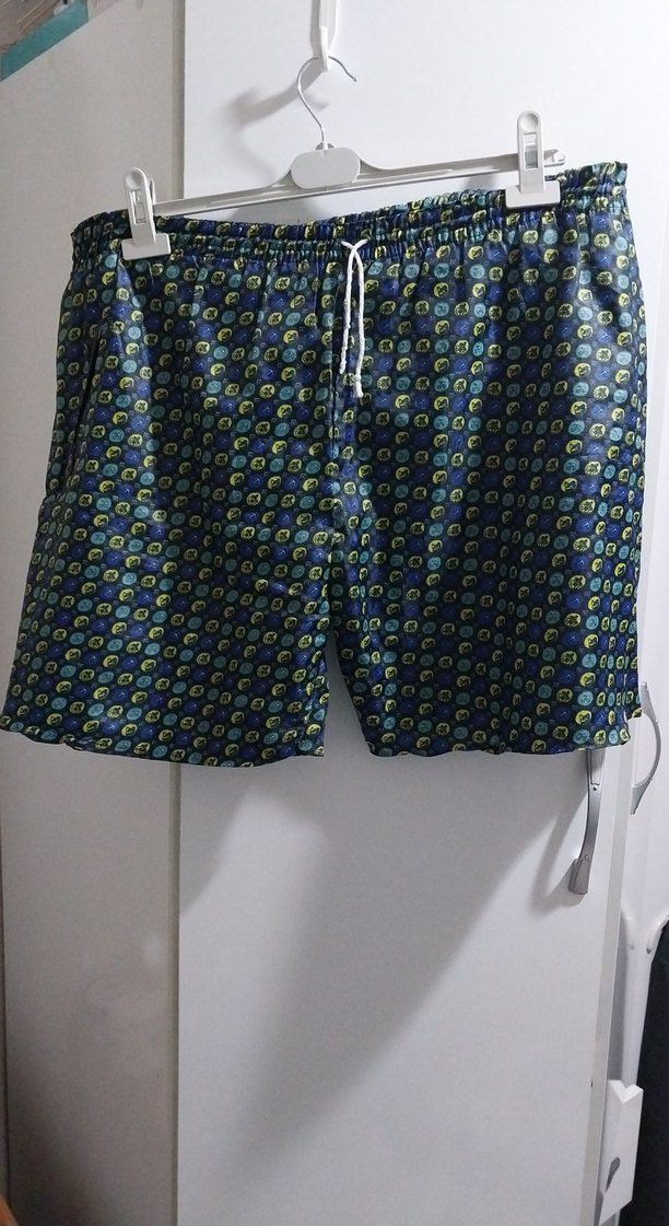 Renkli Desenli Mini Erkek Mayo Şort - Görsel 2