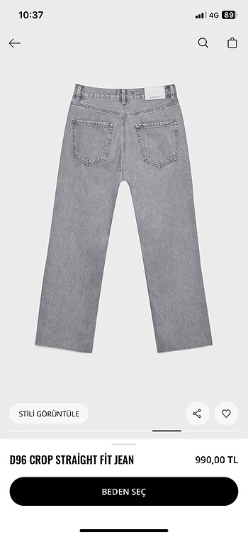 Stradivarius D96 Jean