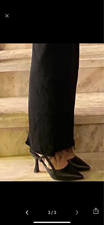 37 Beden Siyah Stiletto