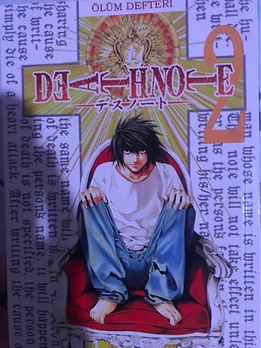  Beden Death note 1/2/3/4/5/6 manga