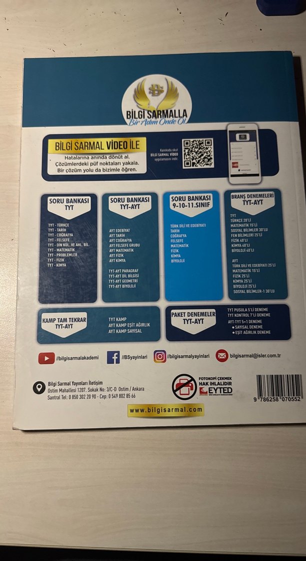 TYT Problemler Soru Bankası - Bilgi Sarmal - Görsel 3