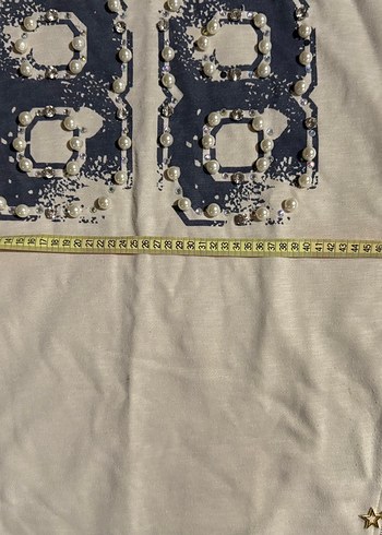 YSATİS kısa kollu üst yıldız detaylı - Görsel 5