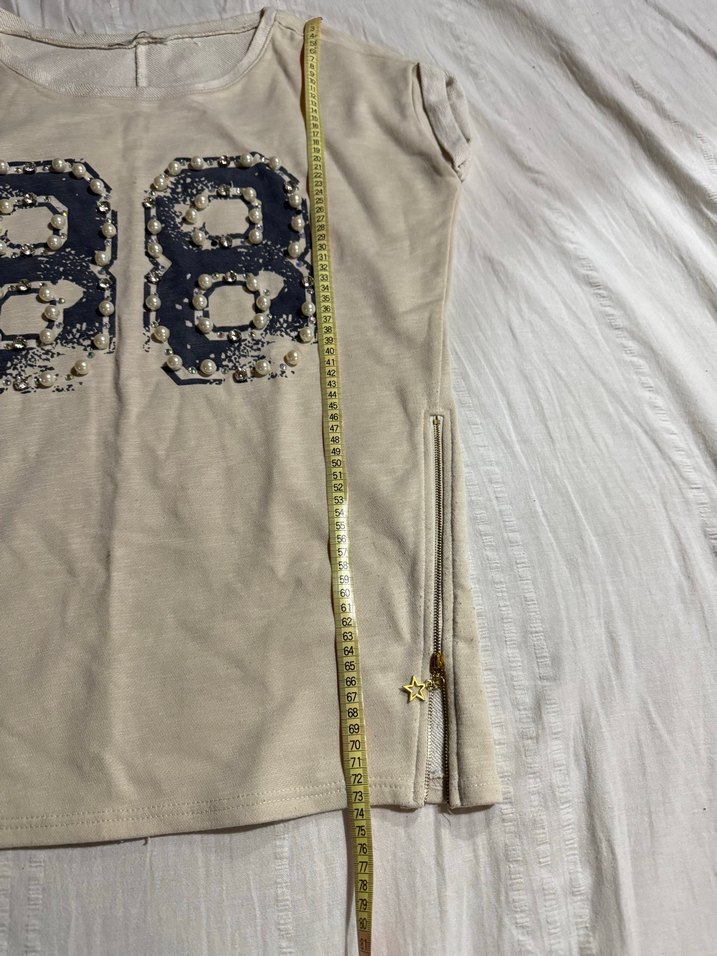 YSATİS kısa kollu üst yıldız detaylı - Görsel 4