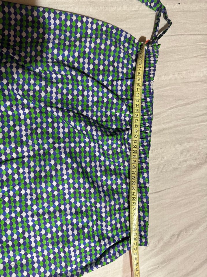 yırtmaçlı bağlamalı etek - Görsel 4