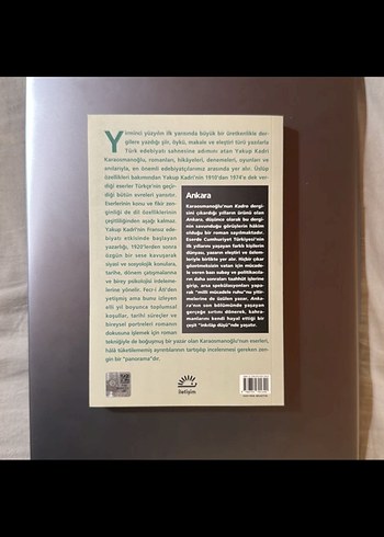 Yakup Kadri Karaosmanoğlu - Ankara Romanı - Görsel 2