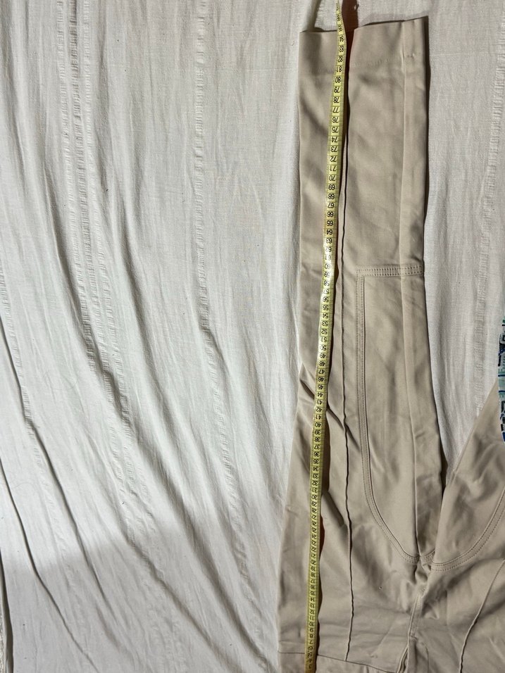 Bej Detaylı Pantolon - Görsel 5