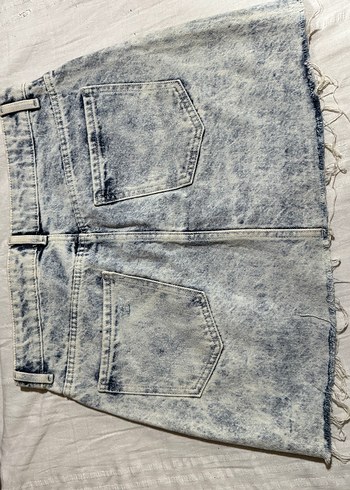 BERSHKA DENİM KOT ETEK - Görsel 6