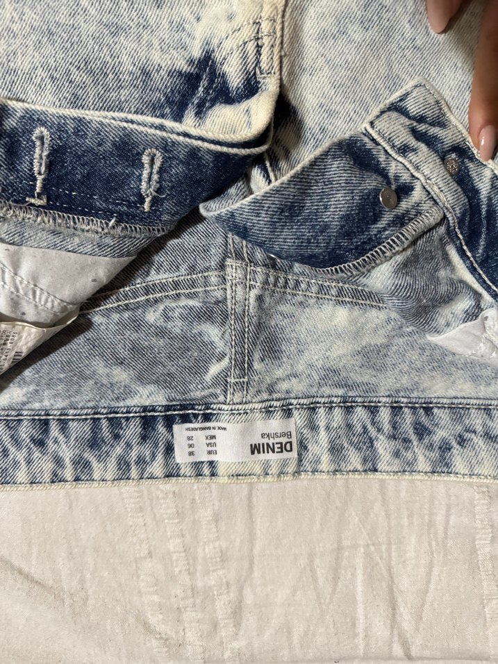 BERSHKA DENİM KOT ETEK - Görsel 2