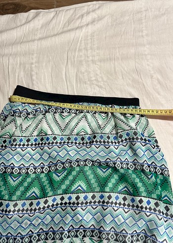 Bohem Çok Renkli uçuş uçuş tül Uzun Etek - Görsel 5