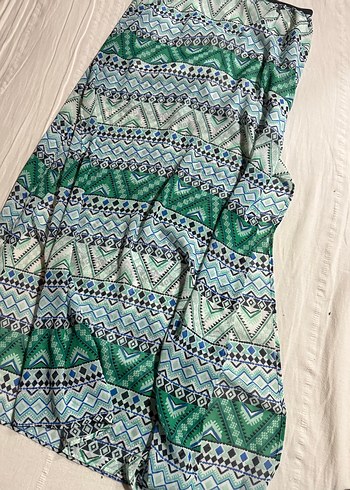 Bohem Çok Renkli uçuş uçuş tül Uzun Etek - Görsel 3