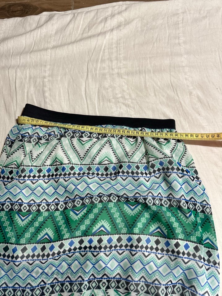 Bohem Çok Renkli uçuş uçuş tül Uzun Etek - Görsel 5