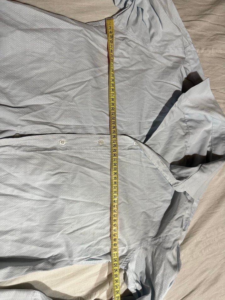 açık mavi desenli gömlek - Görsel 3