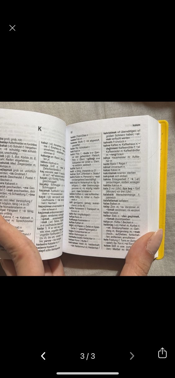 Langenscheidt Almanca-Türkçe Sözlük - Görsel 3