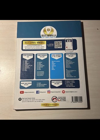 TYT BİLGİSARMAL Problemler test kitabı - Görsel 3