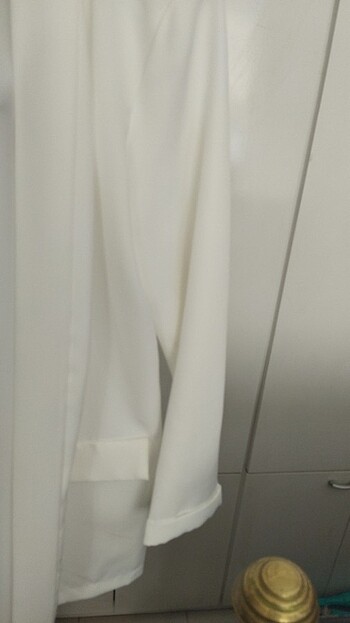 Beyaz baharlık ceker - Görsel 5