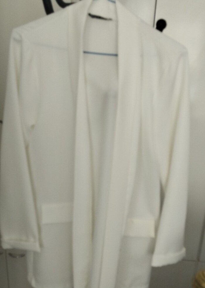 Beyaz baharlık ceker - Görsel 3