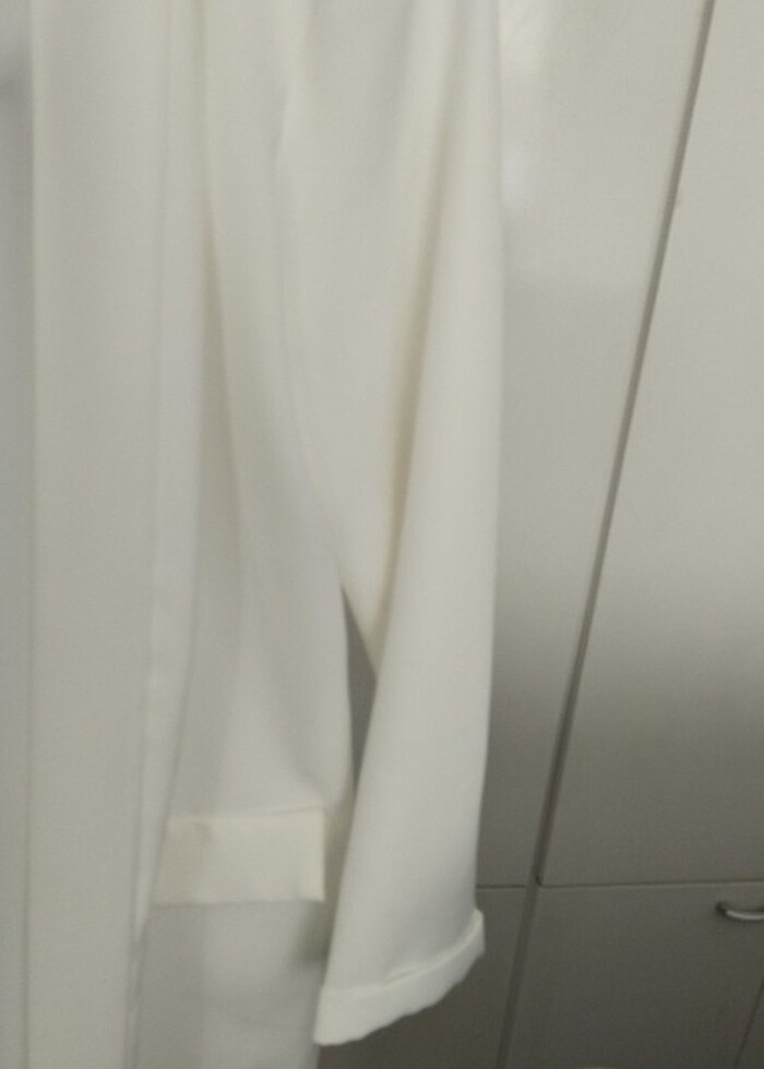 Beyaz baharlık ceker - Görsel 5