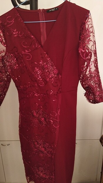 Abiye elbise bir defa giyildi - Görsel 5