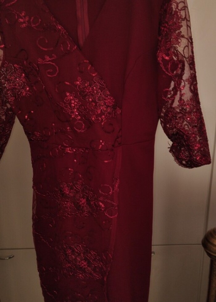 Abiye elbise bir defa giyildi - Görsel 4