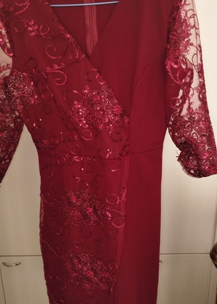 Abiye elbise bir defa giyildi - Görsel 5