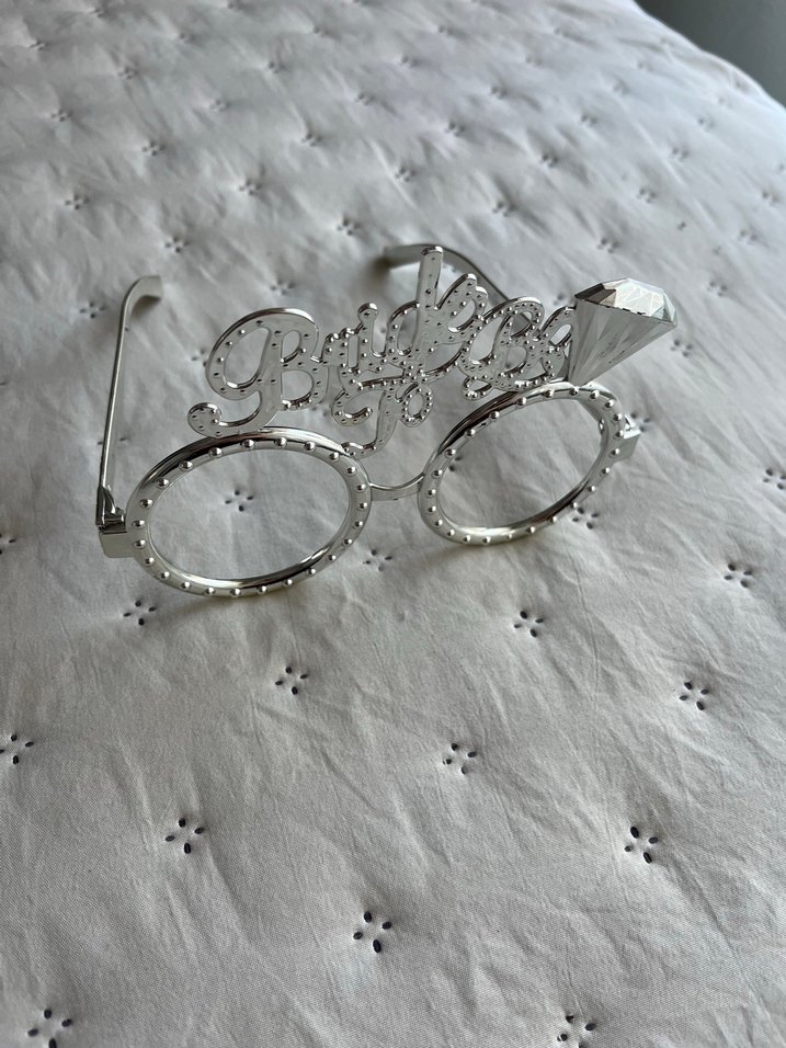 Bride to be gözlük plastik - Görsel 2