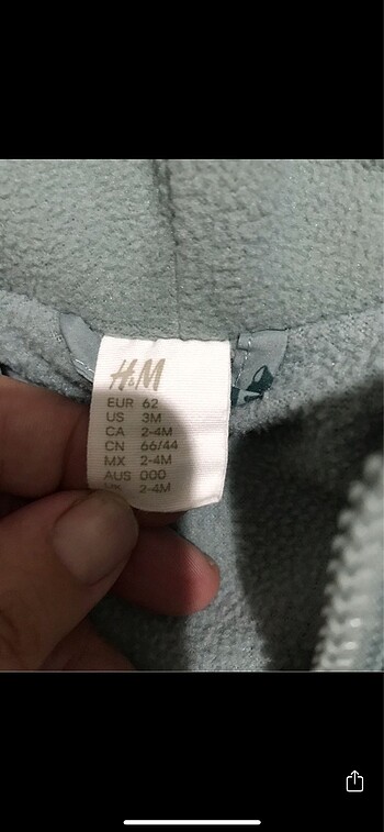 6 Ay Beden yeşil Renk H&M su geçirmez astronot tulum unisex