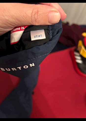 Burton Erkek Çocuk Mavi Polar Eldiven 3T-4T - Görsel 4