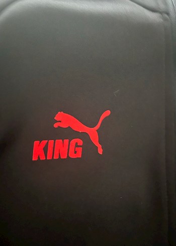 Orjinal Milan Puma Erkek Siyah Fermuarlı Spor Sweatshirt - Görsel 3