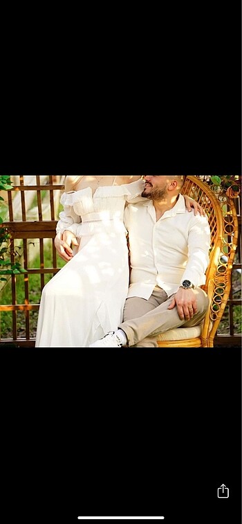 Trendyol & Milla Beyaz elbise