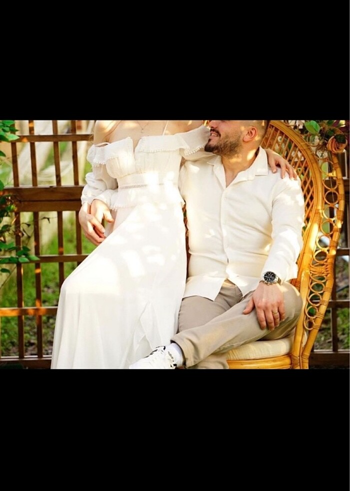 Beyaz elbise - Görsel 2