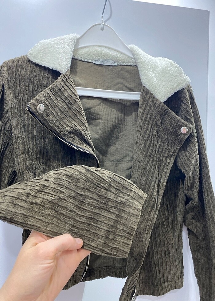 Kadife ceket - Görsel 3