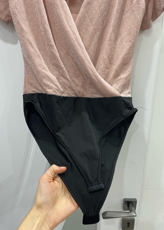 Bebe marka ışıltılı bodysuit ????etiketli hiç kullanılmadı - Görsel 5