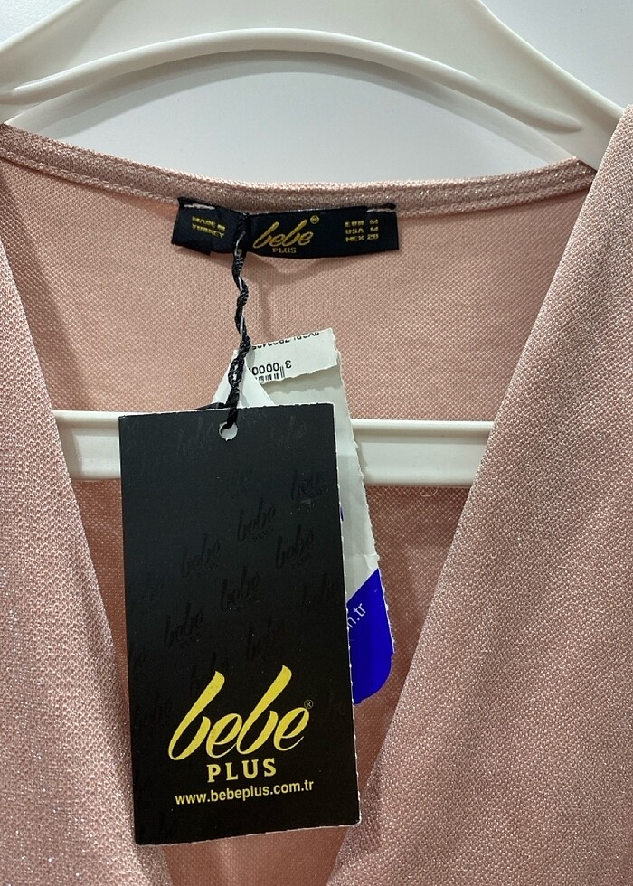 Bebe marka ışıltılı bodysuit ????etiketli hiç kullanılmadı - Görsel 4