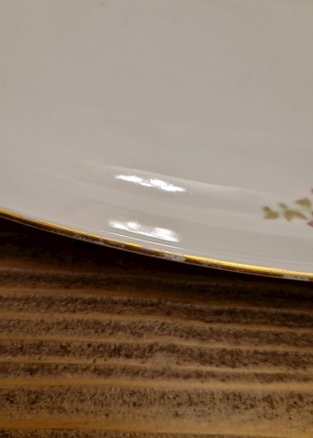 Pastel Çiçek Desenli Porselen Salata tabaı - Görsel 8