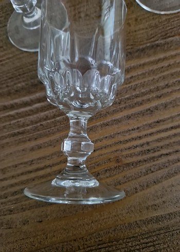 Şeffaf Kristal Ayaklı Bardak/kadeh - Görsel 6