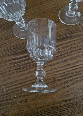 Şeffaf Kristal Ayaklı Bardak/kadeh - Görsel 4