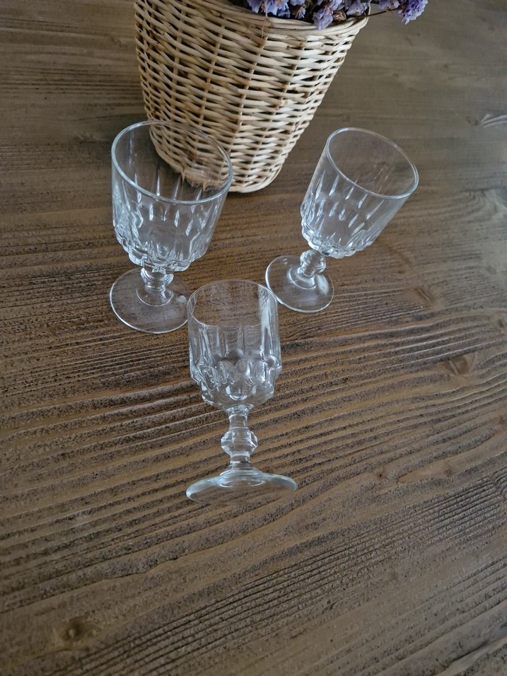 Şeffaf Kristal Ayaklı Bardak/kadeh - Görsel 5