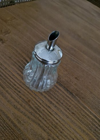 Paslanmaz Kapaklı Cam Şekerlik - Görsel 2