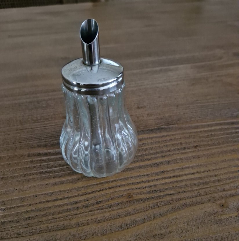 Paslanmaz Kapaklı Cam Şekerlik - Görsel 3