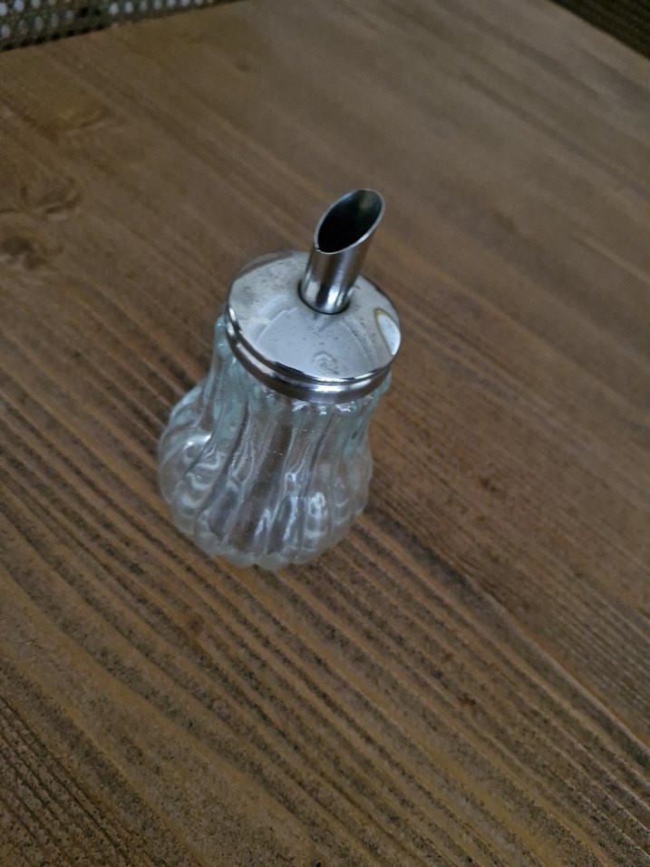 Paslanmaz Kapaklı Cam Şekerlik - Görsel 2